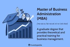 business administration mba