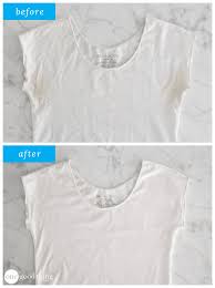 how to remove sweat stains the easy way