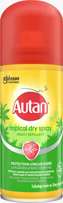 Autan multi insect spray е подходящ за възрастни и деца над 2 години. Sc Johnson