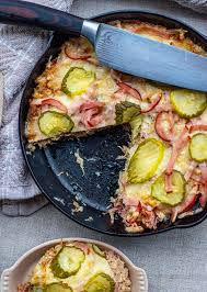 Spread a saucy foundation of barbecue sauce on the pizza dough and lay down shredded leftover pork roast, along with thinly sliced red onion, slices of dill pickles, and shredded mozzarella cheese. Cast Iron Cuban Casserole Leftover Pulled Pork Recipe Grilling 24x7
