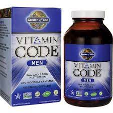 garden of life vitamin code men s multi