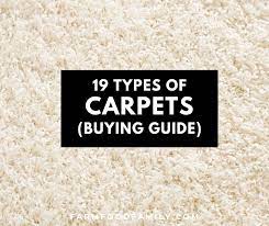 19 diffe types of carpets styles
