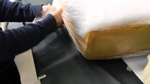insert foam into a cushion casing