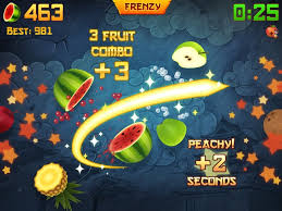 fruit ninja on the app
