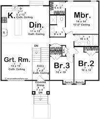 split level house plan