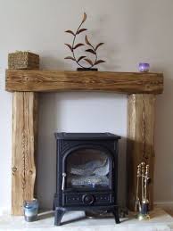 Mantle Fireplace Beam Fire Surround