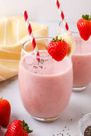 strawberry banana smoothie easy 4