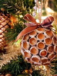 tree decorations made from