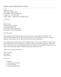 Police Captain Resume Cover Letter Police Chief Resume Useful