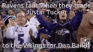 Ravens' justin tucker rocks dababy's 'bop' after making field goal in win vs baltimore ravens star justin tucker rocked to dababy's music after he made a field goal in the. Justin Tucker Dan Bailey Gif Justintucker Danbailey Ravensfanswhen Discover Share Gifs