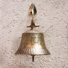 Wall Mounted Buddhist Brass Temple Bell