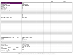 The Integrated Summary A Documentation Tool To Improve