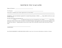 notice to vacate rayness ytica