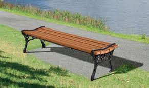 Grand Backless Benches Wood Grain