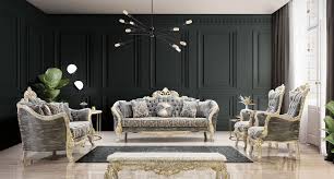 Casa Padrino Luxury Baroque Sofa Gray