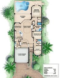 Tuscan Style House Plan 66025we