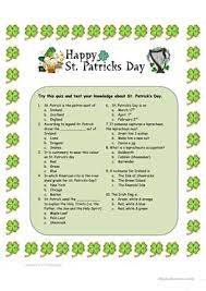 Tired of parades and green beer?here are 10 great alternative ways to celebrate st. English Esl St Patrick S Day Worksheets Most Downloaded 129 Results