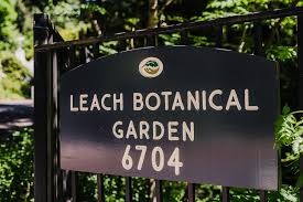 leach botanical garden wedding