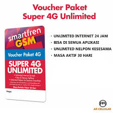 Dan pilihan layanan internet unlimited smartfren dan cara daftarnya : Voucher Isi Ulang Paket Smartfren Super 4g Unlimited 28 Hari Shopee Indonesia