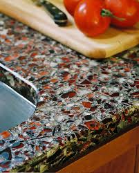 the pros cons of glass countertops