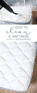 how to clean a mattress simply