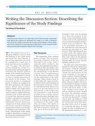 Do not repeat your results without going into a deeper discussion about them. Research Paper Findings Sample Discussion And Findings Dissertation