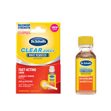 clear away fast liquid wart remover