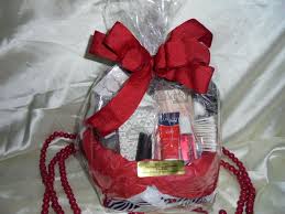 cosmetic case gift basket any