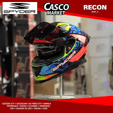 spyder recon 2 gd magma full face dual
