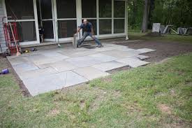 diy flagstone patio planning and