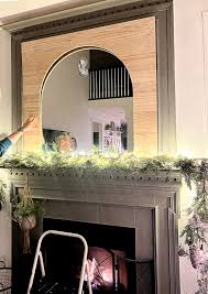 Mantel Makeover Add An Arch