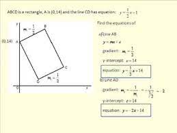 Straight Line Graphs And Equations 4