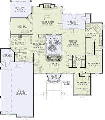 Tuscan Floor Plan 4 Bedrms 3 Baths