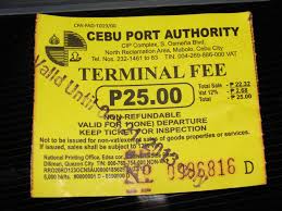 Check spelling or type a new query. Cebu Port Authority Terminal Fee Cebu Services 27615