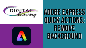 remove background using adobe express