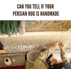 persian rug is handmade