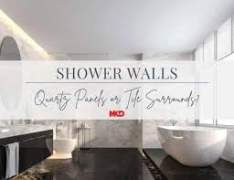 Shower Walls Quartz Slab Cultured