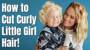how to cut curly little hair you