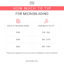 tip for microblading pmu tipping practices