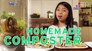 making a homemade composter full
