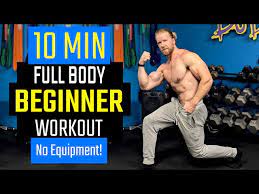 workout no equipment for home or gym