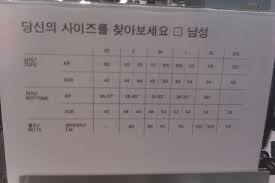 Korean Bust Size Chart Www Bedowntowndaytona Com