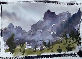 15 Easy Watercolor Landscape Painting