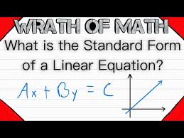 Forms Of Linear Equations