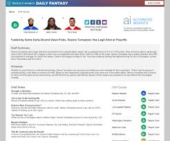 Yahoo fantasy sports is the #1 rated fantasy sports app to play fantasy football, baseball, basketball, hockey, daily fantasy, tourney pick'em and more. Yahoo Automated Insights