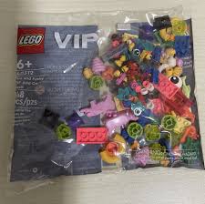 lego vip fun and funky vip add on pack
