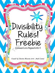 Divisibility Rules Worksheet Algebra Division Rules