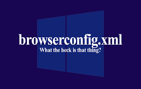 what is the browserconfig xml dana