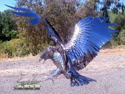 Eagle Sculpture By Steve Nielsen Art