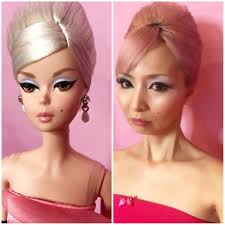 azusa barbie barbie makeup challenge